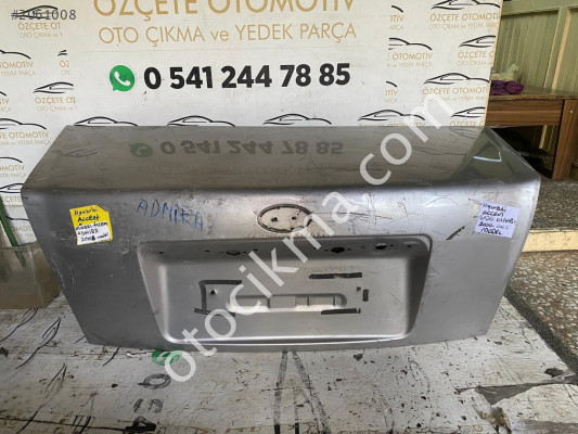 HYUNDAİ ACCENT ADMİRE BAGAJ KAPAĞI 2003-2005 MODEL ORJİNAL