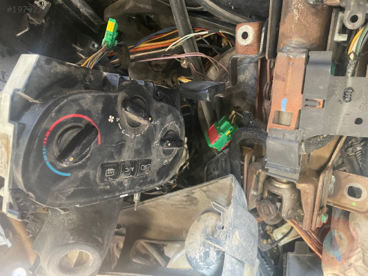 Peugeot 307 klima kontrol paneli orijinal