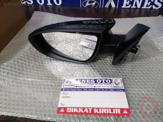 HYUNDAI İ20 SIFIR ORJİNAL MOBİS  SOL ELEKTRİKLİ AYNA