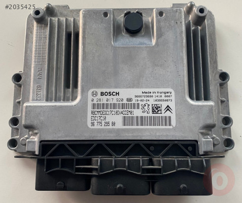 PEUGEOT 208 MOTOR BEYNİ 0281017920 9677529580 EDC17C10