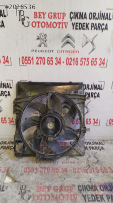 PEUGEOT CİTROEN 1.6 KOMPLE FAN ORİJİNAL ÇIKMA PEJO
