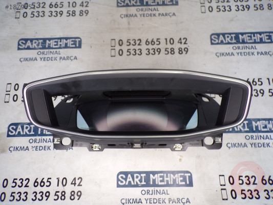 ÇIKMA PEUGEOT 2008 2020 - 2022  HAYALET GÖSTERGE PANELİ