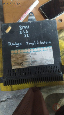 bmw e32 e34 çıkma radyo amplifikatörü