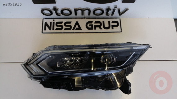 NİSSAN QASHQAİ SOL FAR ZENONLU ÇIKMA PARÇA J11 2017-2020