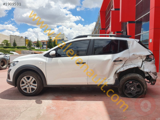 Dacia Sandero 3 Sol Arka Kapı Camı