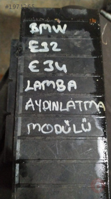BMW e32 lamba aydınlatma modülü çıkma