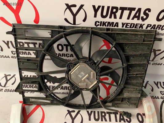AUDİ A4 ÇIKMA ORJİNAL FAN MOTORU KASNAĞI 8W0959455T