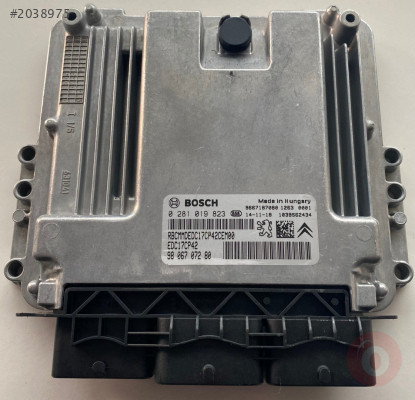 Peugeot 508 2.2hdi 0281019823 EDC17CP42 9806707280 ECU MOTOR