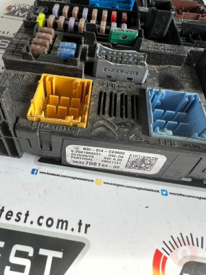 OPEL CORSA F 1.2 9830708180 BSI-EI4 KONTROL UNITESI