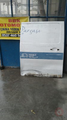 Ford custom çıkma sağ sürgülü orta kapı az hasarlı