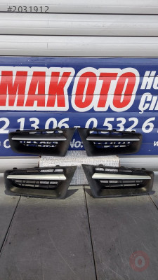 RENAULT MEGANE 2 NIKELAJ MAKYAJLI ÖN PANJUR IZGARA-DÜZCE