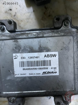 12657461  12642927 OPEL CORSA ÇIKMA MOTOR BEYNİ