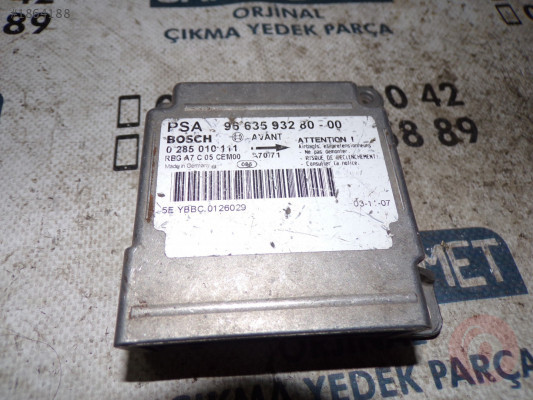 ÇIKMA 9663593280 PEUGEOT 207 AIRBAG BEYNİ