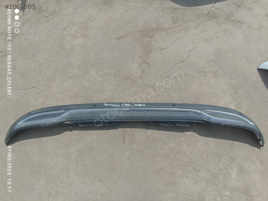 MERCEDES C180 W205 ARKA TAMPON SPOLİERİ ÇIKMA PARÇA
