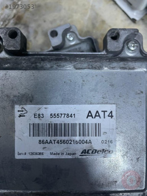 55577841 86AAT OPEL CORSA D 1.4 ÇIKMA MOTOR BEYNİ