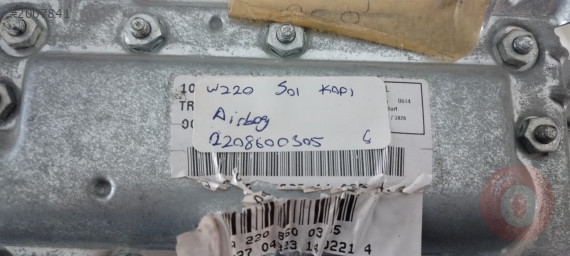 W220 SOL KAPI AİRBAG