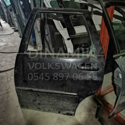Volkswagen Polo Classic Çıkma Siyah Sol Arka Kapı 1995 2001