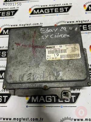 Peugeot 106 1.0 Motor Beyni 0261200780 MA3.0 9617150080