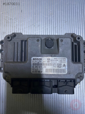 0261S06381 PEUGEOT CİTRÖEN 1.6 ME7.4.5 ÇIKMA MOTOR BEYNİ
