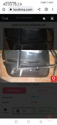 Audi A4 b7 kapı döşemesi