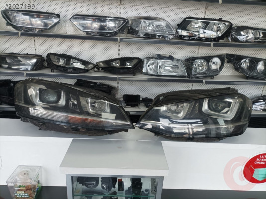 golf 7 orjinal cıkma zenonlu far tek beyinli model