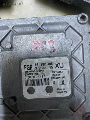 12992406 5WK9395 OPEL ASTRA ZAFIRA 1.8 ÇIKMA MOTOR BEYNİ