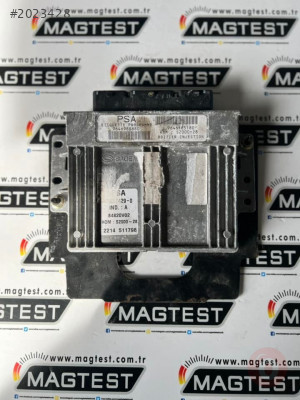 Peugeot 307 1.4 Motor Beyni 9646988880 9646185180 S2000-28
