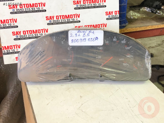 Audi A4 gösterge saati cikma 8D0919910