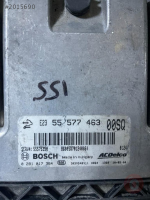 0281017364 55577463 Opel Corsa D 1.3CDTI MOTOR BEYİNİ