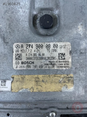 0261S08785 A2749000800 MERCEDES W205 C180 ÇIKMA MOTOR BEYNİ