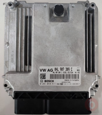 0 281018511 04L907309C, EDC17C64 ECU MOTOR