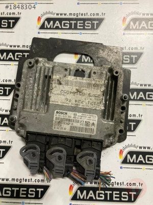 Citroen C4 1.6 HDI Motor Beyni 0281013332 EDC16C34 966425758