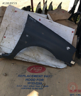 Renault Clio 2 HB Sağ Ön Çamurluk - Dünya Oto Çıkma Adana