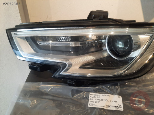 AUDİ A3 SOL FAR XENON Z FAR 2013 2016 8V0941005E Ç