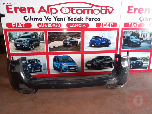 JEEP COMPASS ARKA TAMPON SİYAH 2016-2019 ÇIKMA ORJİNAL