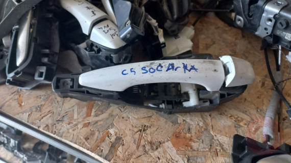CİTROEN C5 ORJİNAL ÇIKMA DIŞ SOL ARKA KAPI KOLU