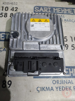 ÇIKMA AUDİ VOLTAJ KONVERTÖRÜ VE TUTUCUSU 5WA959663 4K0959663