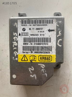 65.77-6900727 MRSZ3/A 6110 BMW 5 SERISI E39 AIRBAG BEYNI