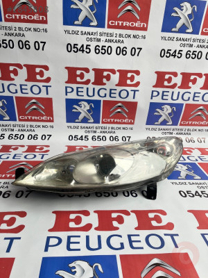 Peugeot 407 çıkma far (orjinal) ✅