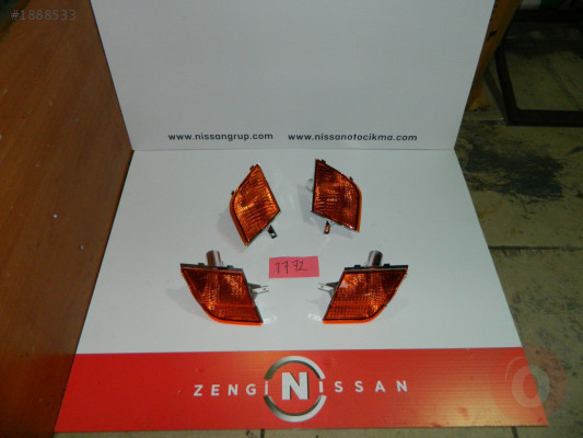 Nissan Micra K12-2003-2005 Panjur Sinyali Kırmızı Sol Parça