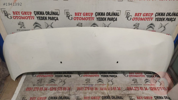 CİTRÖEN JAMPY KAPUT ORJİNAL ÇIKMA YEDEK PARÇA