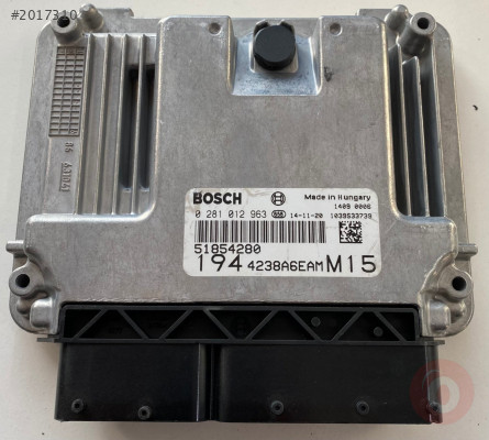 FIAT CROMA 1.9 JTD BOSCH 0281012963, 55205064 ECU MOTOR