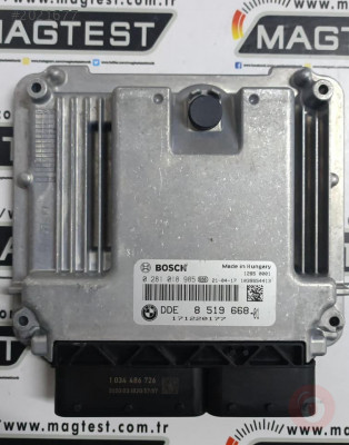 Motor ECU, BMW 320 d, 0281018985 DDE8519668, DDE 8 519 668