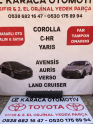 Oto Çıkma Parça / Toyota / Corolla / Kaporta & Karoser / Kapı Çıtası / Çıkma Parça 