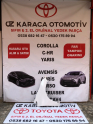 2019-2025 TOYOTA COROLLA ÇIKMA ORJINAL SAĞ ÖN ÇAMURLUK