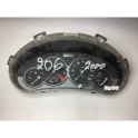 Peugeot 206 Kilometre Saati Gösterge Paneli 9634961480 Çift Soket