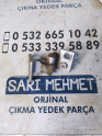 Oto Çıkma Parça / Volkswagen / Golf / Kaporta & Karoser / Kapı Menteşesi / Çıkma Parça 
