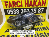 Nissan Navara np300 ledli sağ far orijinal çıkma