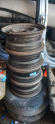 Çıkma mazda 626 kara jant takım