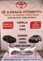 2019-2025 TOYOTA COROLLA ÇIKMA ORJİNAL ÖN TAMPON